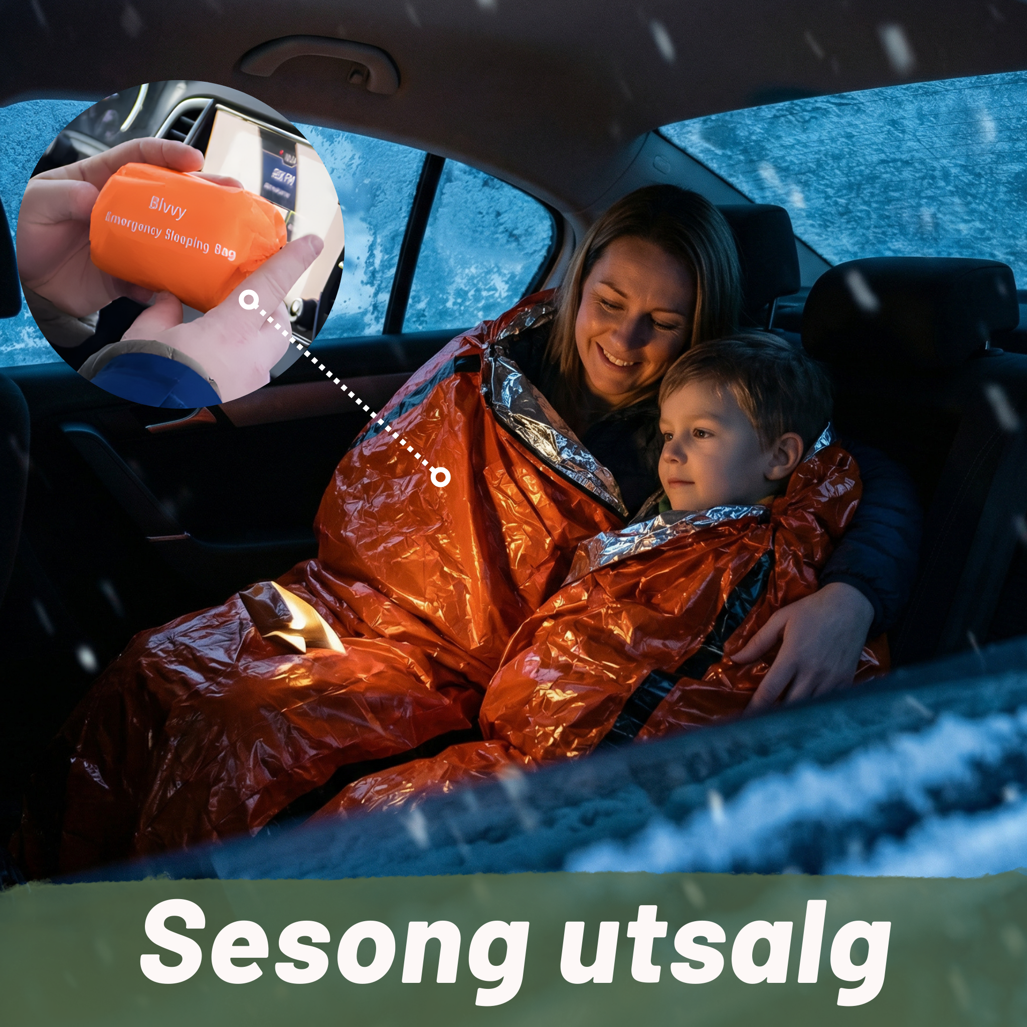 Nødsovepose - Din trygghet i vinterkaoset
