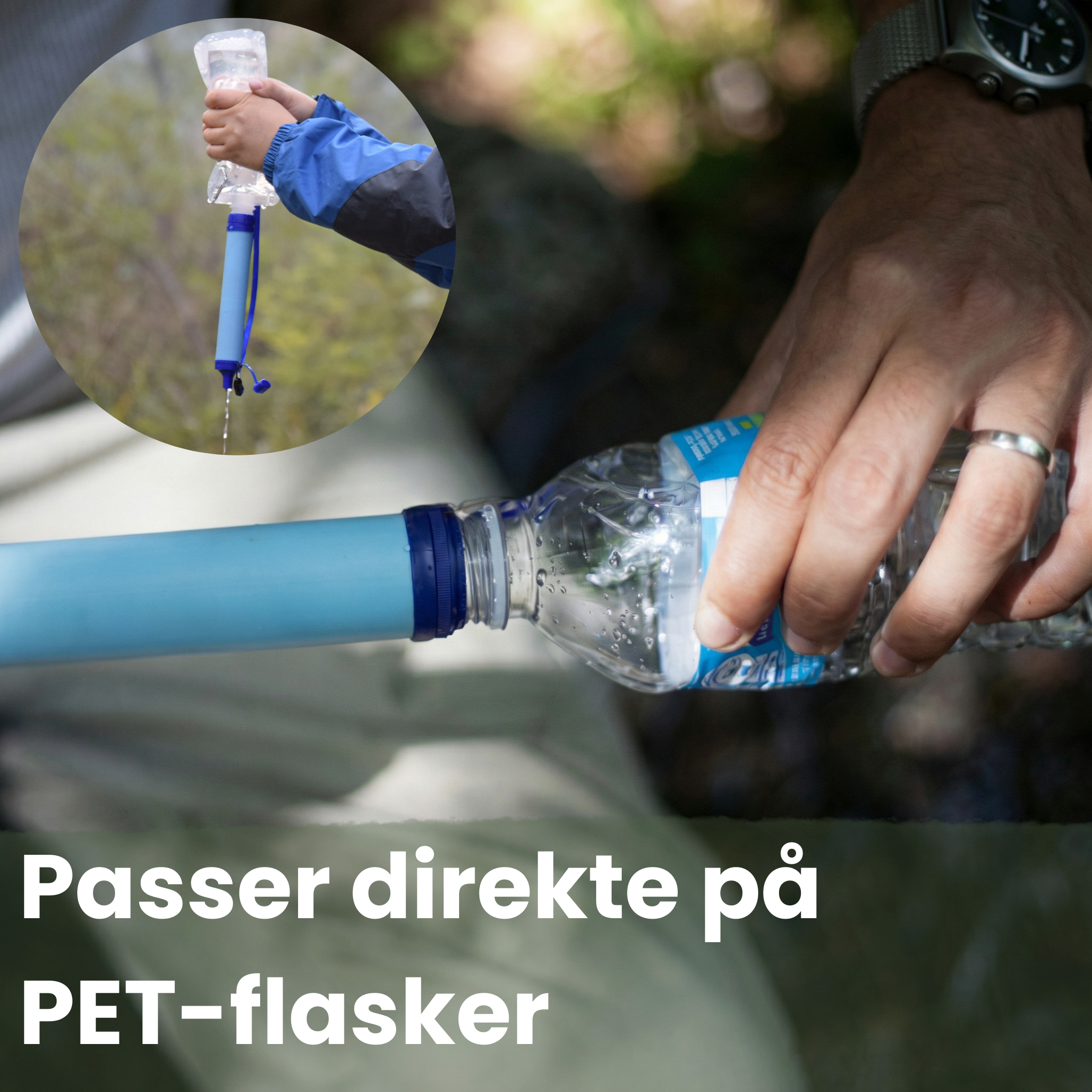 Nødvannfilteret - Alltid tilgang til rent drikkevann