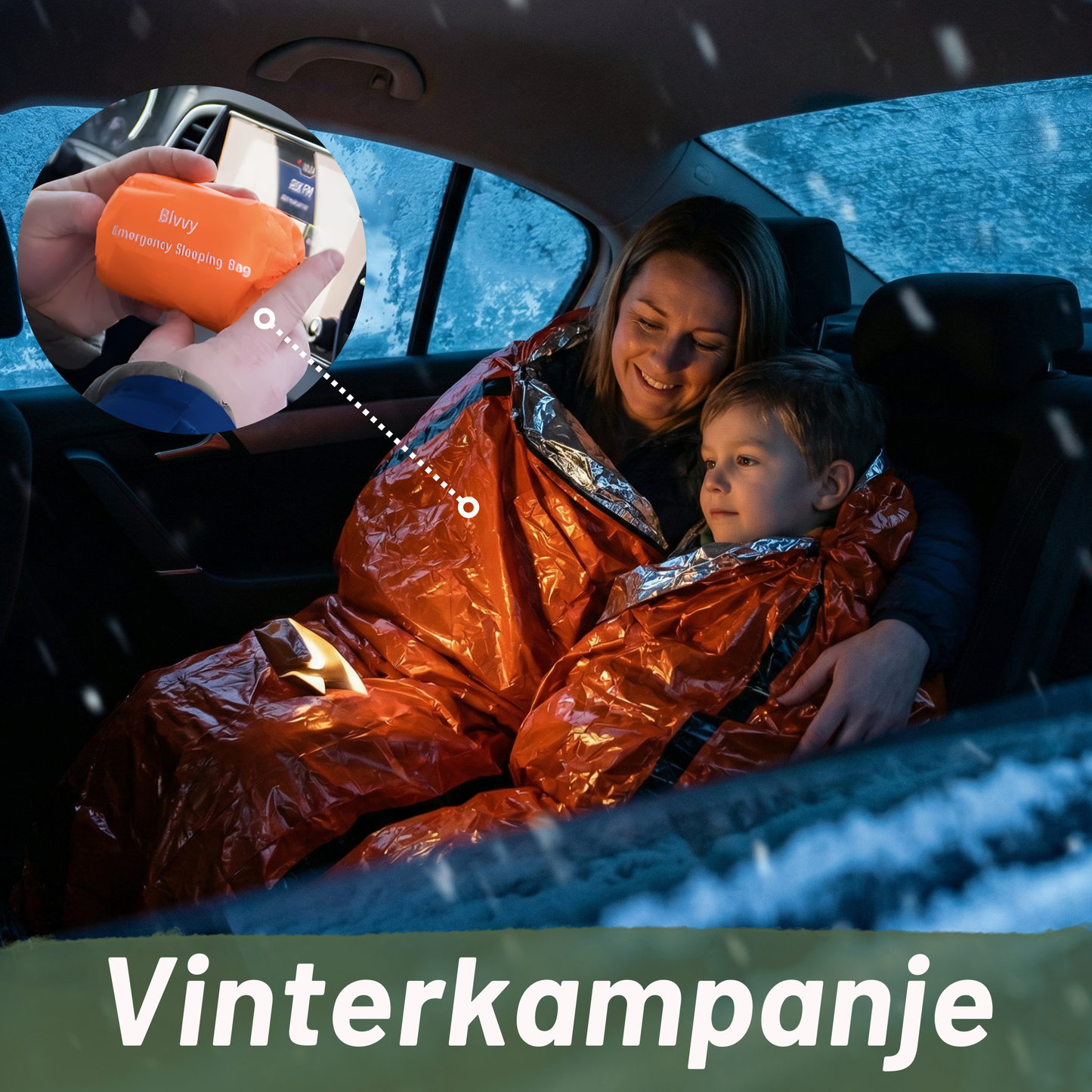 Nødsovepose - Din trygghet i vinterkaoset