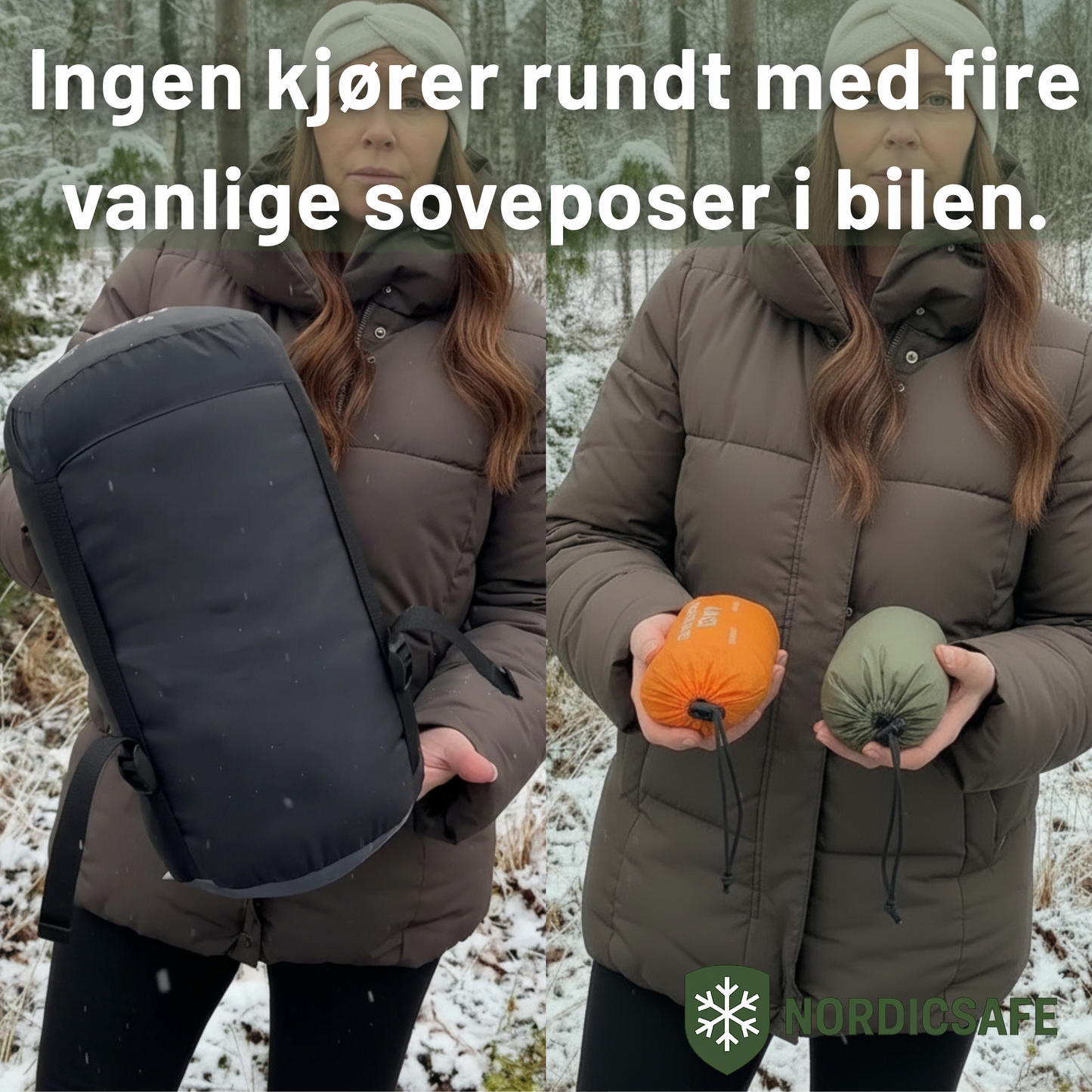 Nødsovepose - Din trygghet i vinterkaoset