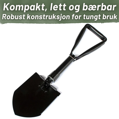 Sammenleggbar spade – kompakt design